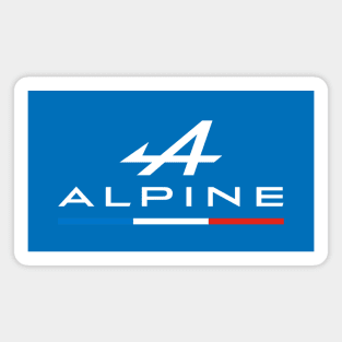 Alpine F1 Team Tricolore Magnet